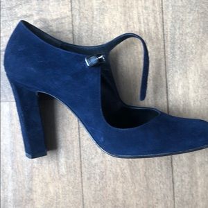 Richard Tyler dark suede high heel.